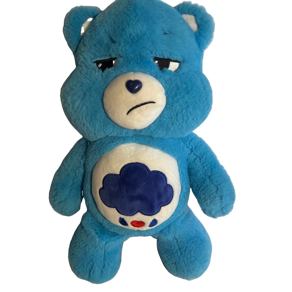 Care Bears Unlock the Magic Grumpy Bear Blue Plush 14in Basic Fun 2020 22431